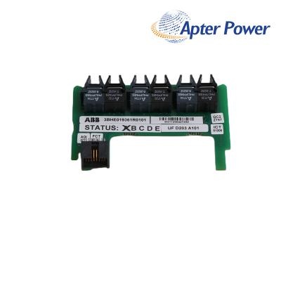 ABB 3BHE019361R0101 UFD203A101 Control Card
