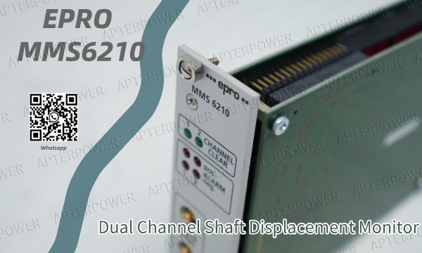 EPRO MMS6210: Hassas Çift Kanallı Şaft Yer Değiştirme
