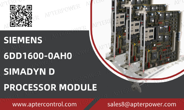 SIEMENS 6DD1600-0AH0 ：Kontrol Hassasiyetini Artırır