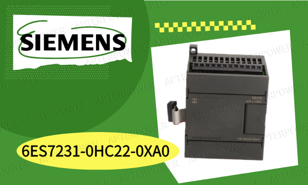 6ES7231-0HC22-0XA0'ın derinlemesine analizi: PLC performansını ve sistem ömrünü iyileştirmek için önemli bir modül